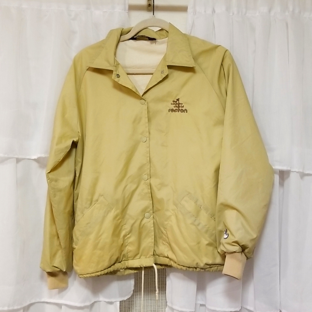 Vintage duckster windbreaker with custom embroider